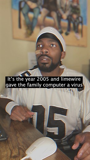 Limewire gave me another virus | Time Traveler from 2005