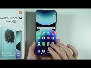 Redmi Note 14 Pro+ 5G: How to Customize Control Center (Edit Quick Settings/Access Panel)