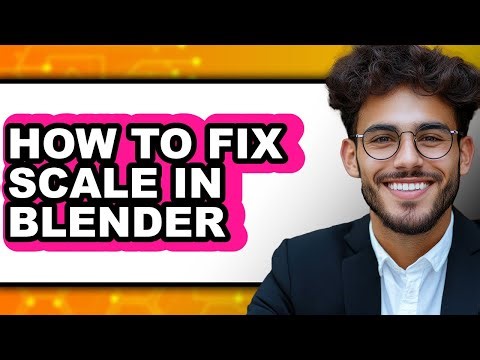 How to Fix Scale in Blender (only Way)