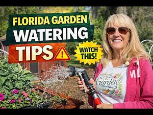 Florida Gardening Watering Tips and Tools
