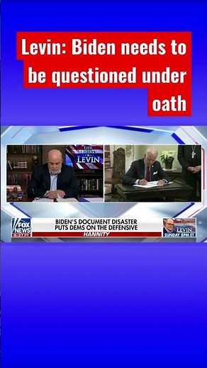 Mark Levin: Joe Biden is a cover-up artist #shorts