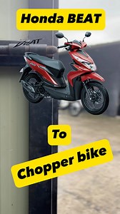 70K views · 1.9K reactions | Sharing our new creation! Honda Beat to Custom Chopper Bike | Tokwa Party Garage | Facebook
