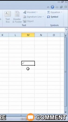Cara Buat Simbol Centang di Microsoft Excel