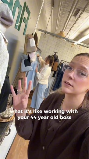 She may need her glasses to read this 🫣 | Finery