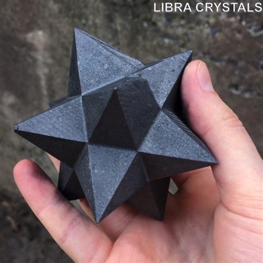 Grounding Shungite Merkaba Star EMF Protection 3in - Etsy Canada