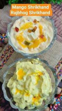 Sirf 5 minute mein 2 flavour shrikhand #cookwithneha #shorts #trendingshorts #shortsfeed #food