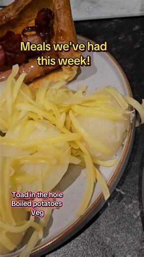 Thought I'd do a meals we've had this week as I'm always looking for inspiration as I'm sure many others are!