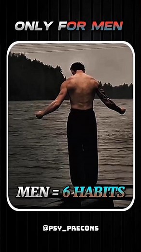 ⚠️ Real Man 6 habits