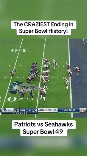 New England Patriots vs Seattle Seahawks Super Bowl 49 Game Highlights! 🏈 #superbowl #highlights #football #patriots #seahawks