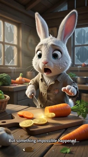 Poor Bunny become rich #3danimation #aianimation #animatedshorts