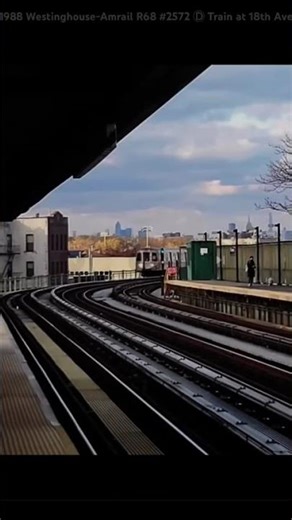 R68 D train action at 18th Avenue #shorts