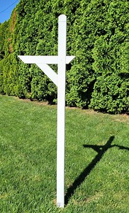 Mailbox Post, Multi Colors, Premium Wood, Southern Pine Treated, Fits All of Our Mailboxes - Etsy