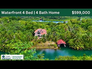 Spacious Waterfront 4 Bed Home on Isla Colón | Bocas del Toro, Panama