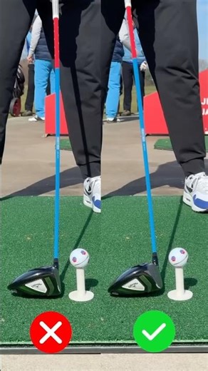 Bad vs Good Driver Setup ✅ #golf #viralshorts #bogeybook