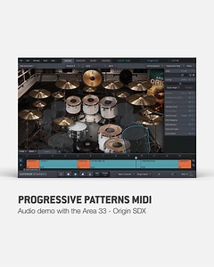 10K views · 231 reactions | Here’s a quick example of some grooves and fills from Leo Margarit’s Progressive Patterns MIDI pack played back by the Area 33 – Origin SDX for Superior Drummer 3. More here: https://www.toontrack.com/product/progressive-patterns-midi/ | Toontrack | Facebook