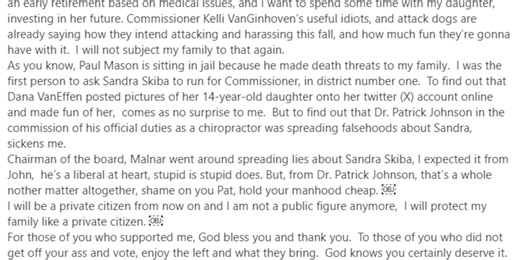 Former Delta County commissioner says he will serve if elected