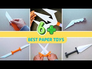 6+ Paper Toys: Quick & Easy DIY Craft Ideas DIY Craft