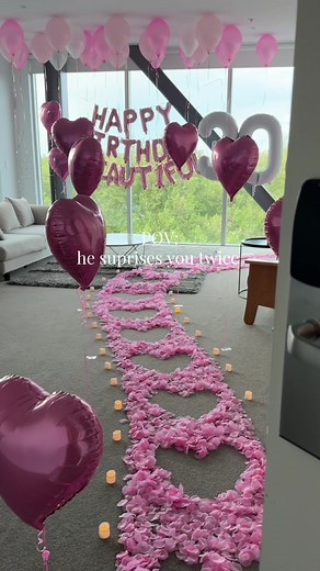 Luxury Hotel Room Birthday Surprise and Romantic Proposal in Auckland