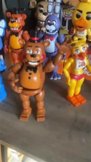 I GOT THEM ALL AND UPDATED THEM #fivenightsatfreddys #fnaf #customfigure #fivenightsatfreddys2