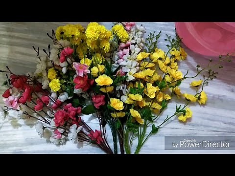 How to Clean Artificial Flowers at Home Just Like New | how to clean dust from silk flowers easily