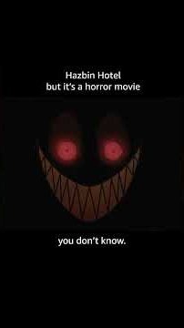Hazbin Hotel... but if it was a horror movie #HazbinHotel #PrimeVideo
