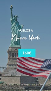 ¡Que hay vuelos directos a Nueva York por solo 160€! 🇺🇸 Si soñabais con visitar la Gran Manzana 🍎 ahora es el momento, no se ven vuelos así de baratos todos los días🤯 📍 Desde España a Nueva York (ida y vuelta) 🗽 Times Square, Central Park, Brooklyn… ¡te esperan! 📆 Aprovecha esta oferta antes de que suba de precio #nuevayork #vuelosbaratos #viajesbaratos #ofertasdeviaje | holidayguru.es