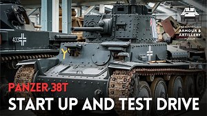 启动二战德国PANZER 38t轻型坦克