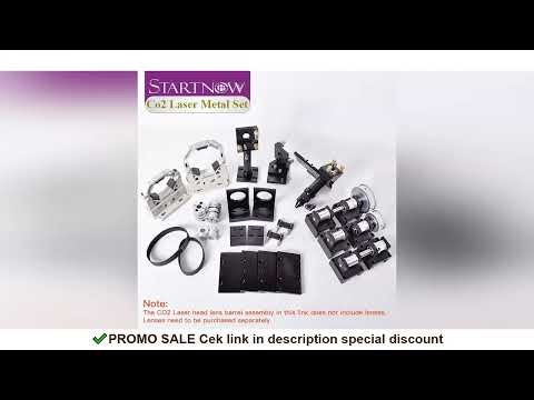 Startnow CO2 Laser Mechanical Kit Cutting Machine Metal Components Parts Laser Head Set For DIY Tran