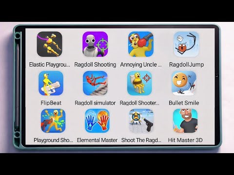 Elastic playground,Ragdoll shooting, Annoying uncle,Flipbeat🤣 @reminexgameplay 