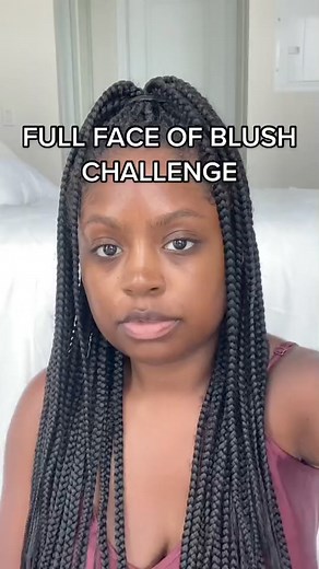 Full face of blush challenge 😏🩷 #makeup #blush #challenge | Missdarcei