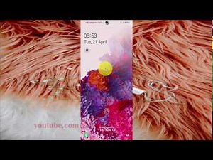 Samsung Galaxy S20 : How to set Screensaver as Photos (Android 10)