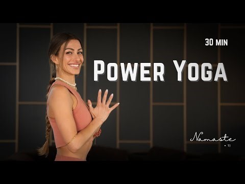 Total Body Balance: 30 min Power Yoga Flow for Mindful Strength 💪
