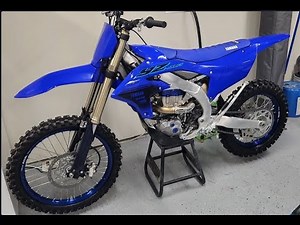 2024 YZ 450FX walkaround and overview of differences from the 450F