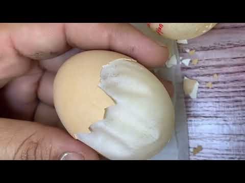 Can I peel a raw egg | Extreme ASMR Challenge!