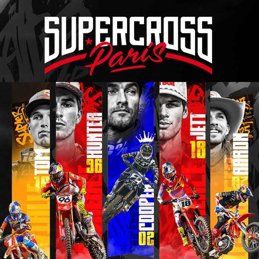 LE SUPERCROSS DE PARIS 2025 À SUIVRE EN DIRECT ET EN EXCLUSIVITÉ SUR AUTOMOTO LA CHAÎNE !