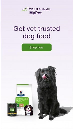 Short | TELUS Health MyPet pet food
