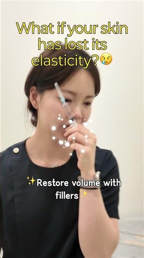 If you're worried about skin elasticity, recommend a dermatologist treatment