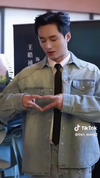Ben in a Stylish Denim Jacket