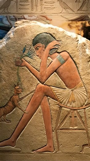 Sacred Cats and Daily Life in Ancient Egypt #ancientegypt