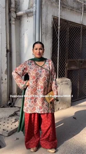 Pyoor™ | pyoor.co.in | NOW LIVE ~ Winter Drop 3- Pashmina prints & Spun Solids- Warm, soft & comfortable- Oversized winter farshi fits now live on website... | Instagram