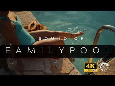 Sound of Family Pool | Relaxing Summer Ambience with Water & Kids Playing
