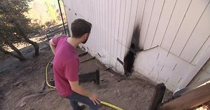 Pay Fire burns up to homes near Placerville, evacuees thankful for firefighters