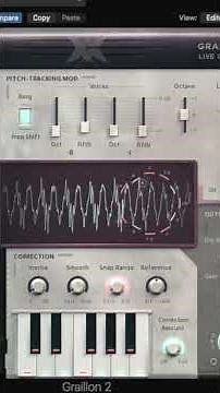 Pitch correction with Grallion