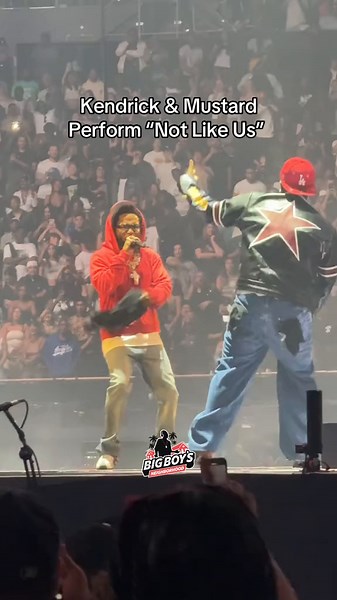 Kendrick Lamar and DJ Mustard Perform 'Not Like Us' Live