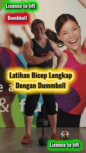 Latihan Bicep Lengkap Dengan Dummbell