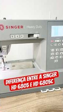 HD6805 vs. HD6805c: Which Singer Heavy Duty to choose? #diy