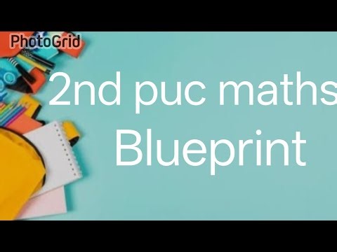 2nd puc maths blueprint #chapter wise marks#maths #education #2nd puc maths#mathsclass