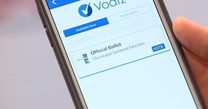 Smartphone voting one step closer to reality