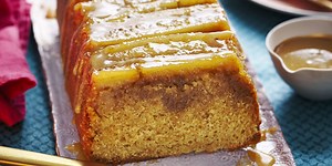 Caramel Banana Cake
