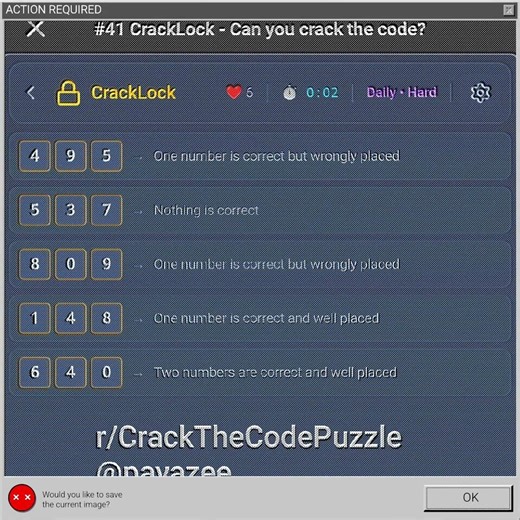 crack the code puzzle 41